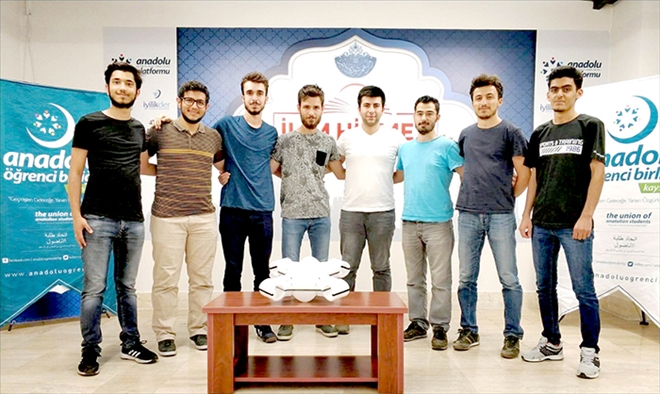 Teknofest´te Kayseri Anadolu Öğrenci Birliği´den İnsansız Sualtı Aracı 