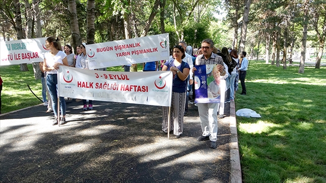 İl Sağlık Müdürü Benli, ?Yürüyüşün bahanesi yok faydası çok? 