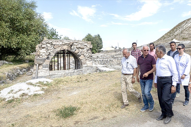 Büyükşehir´den tarihe destek 