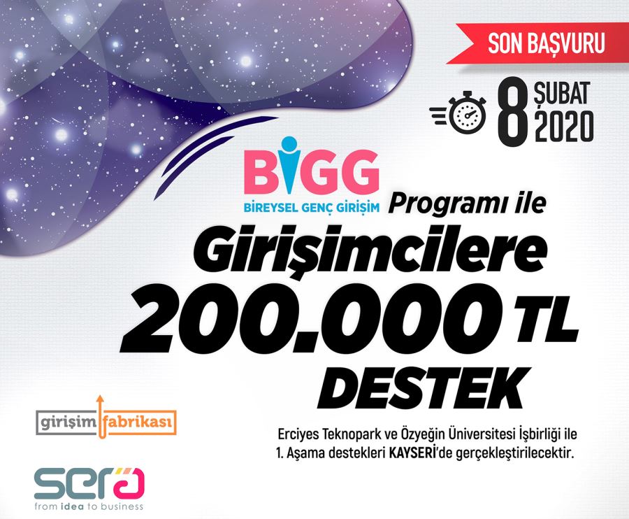 BiGG Programı Yeni Dönemde Yeniden Erciyes Teknopark’ta 