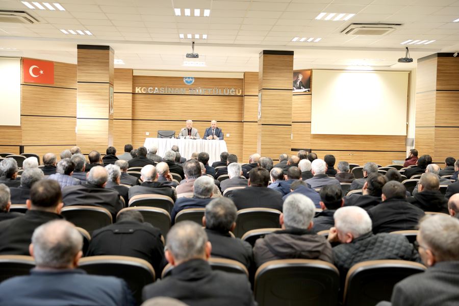MÜFTÜLÜK’TEN PERSONEL TOPLANTISI