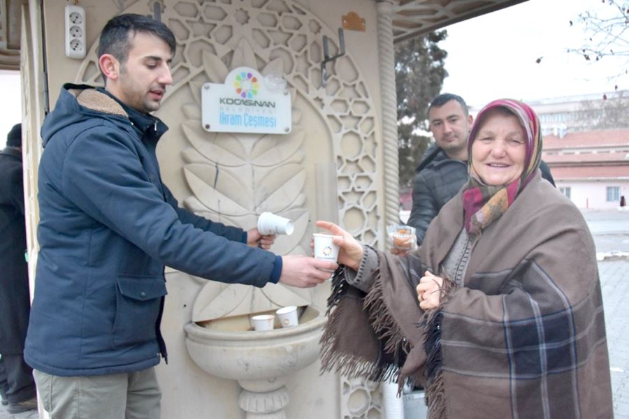 Soğuk havada sıcak çorba Kocasinan