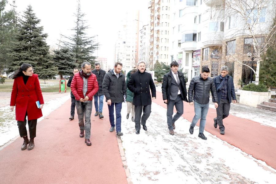 Alparslan Parkı’nda yeni düzenleme yapılacak 