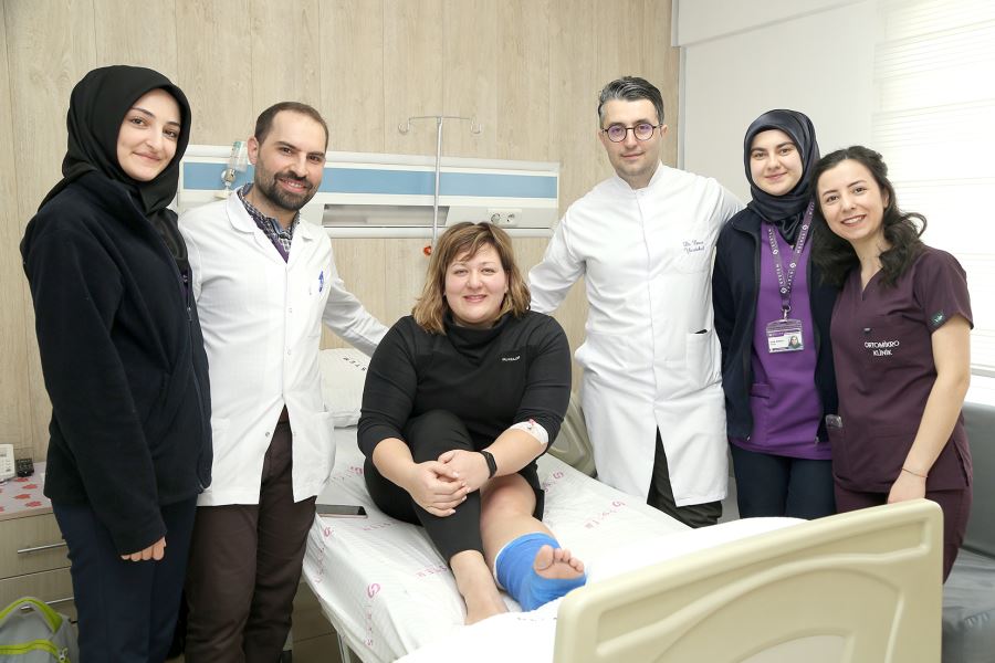 Erciyes’te sakatlanan Ukraynalı Oksana, Kayserili doktorlara hayran kaldı 