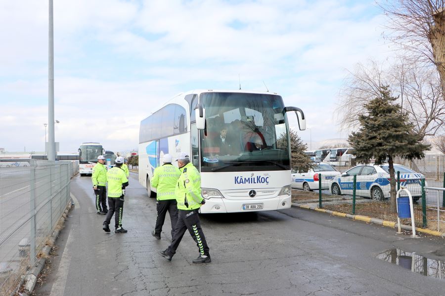 Yolcu otobüslerinde 