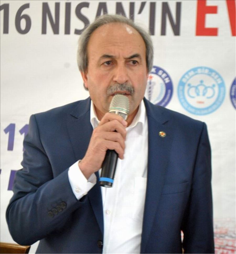 Aydın Kalkan: “Kimse eğitimcilerin vatan, millet ve bayrak sevgisini sorgulamamalı” 