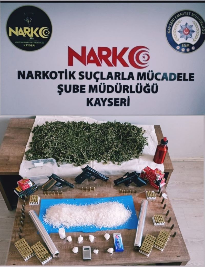 Kayseri polisinden zehir tacirlerine büyük darbe
