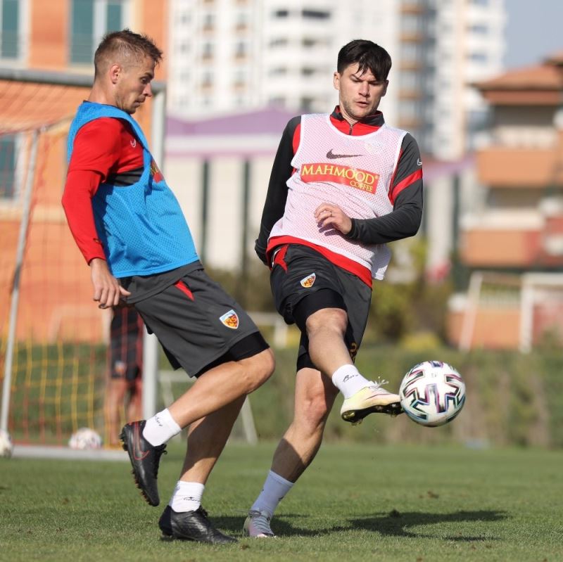 Kayserispor, Yomraspor maçı hazırlıklarını tamamladı
