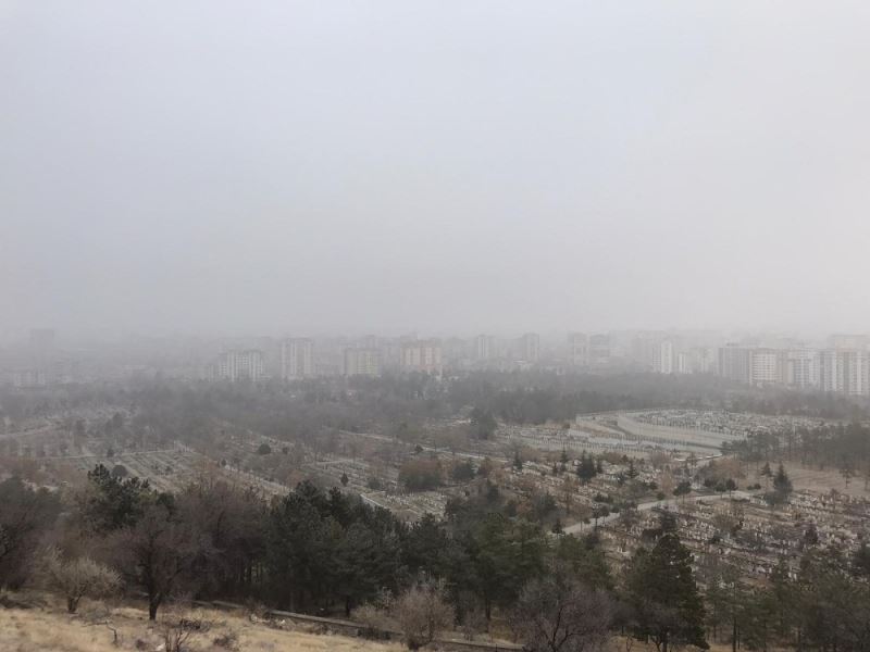 Kayseri’de sis

