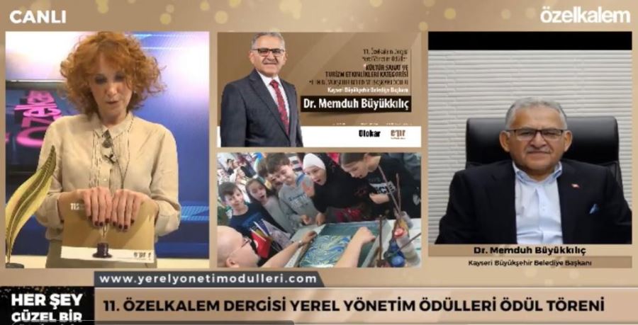 Başkan Büyükkılıç ’Yılın büyükşehir belediye başkanı’ seçildi