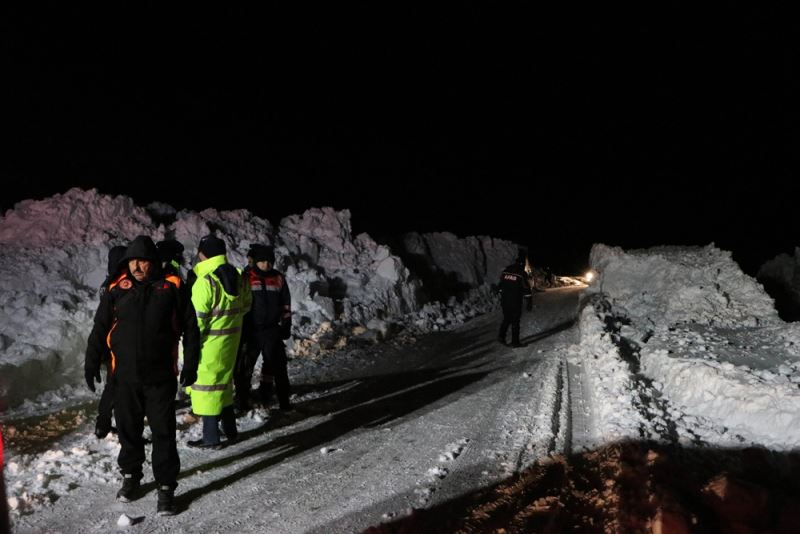 Kayseri’de çığ düşen bölgede çalışmalar tamamlandı