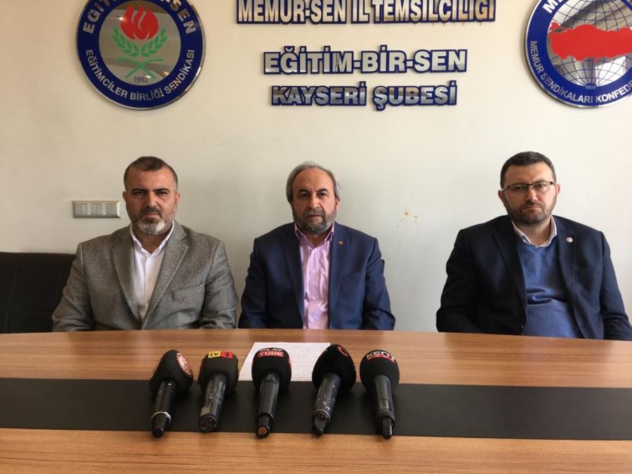 Aydın Kalkan: ”Eğitimin geleceğinin konuşulduğu toplantıda, eğitim sendikalarının çağırılmaması şık değil”