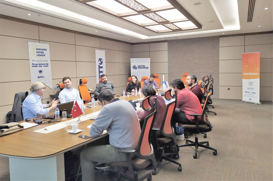 Avrupa İşletmeler Ağı Konsorsiyum Toplantısı Erciyes Teknopark