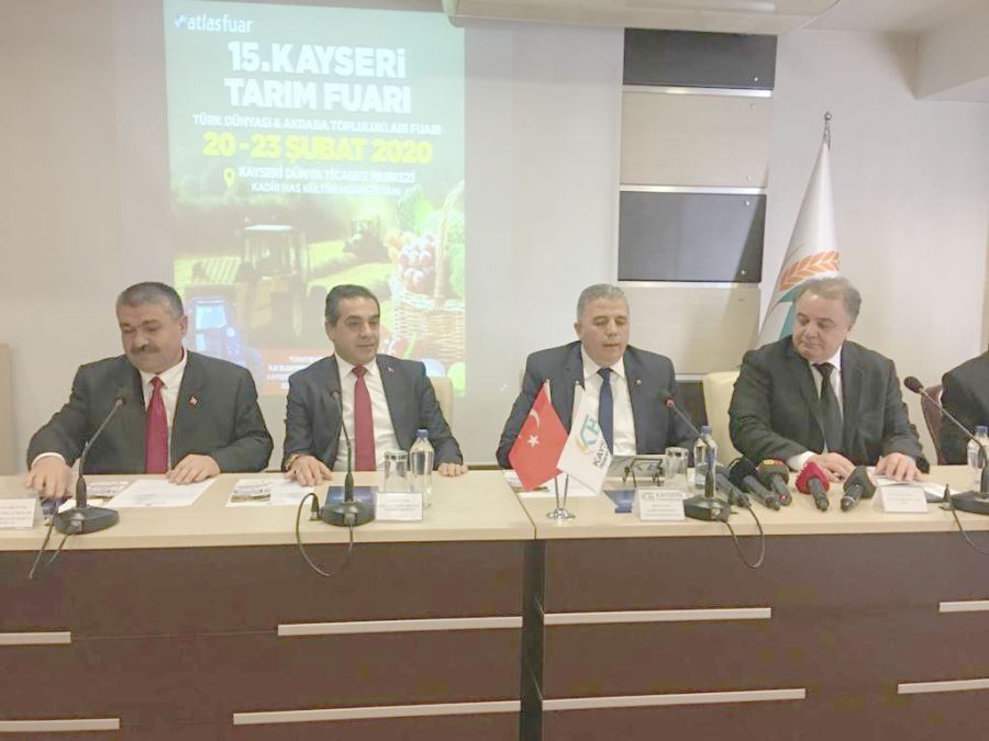 Yerli tarım makineleri ilk kez Kayseri’de görücüye çıkacak