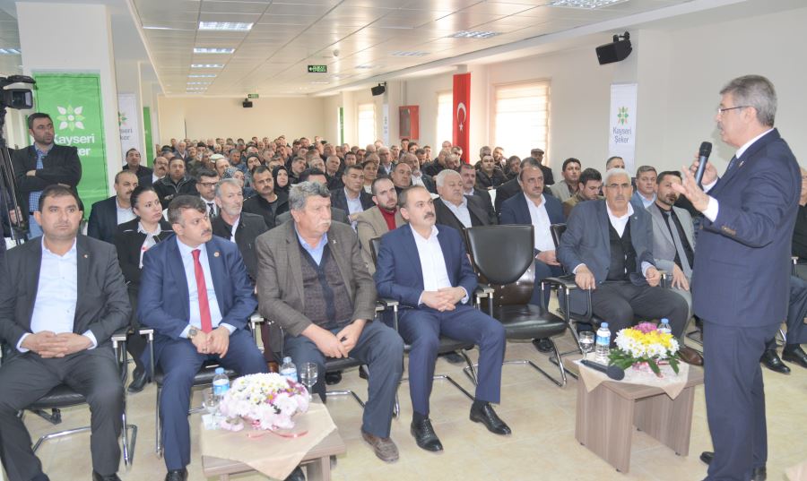 Kayseri Şeker Çiftçi Eğitim Seminerleri Sona Erdi