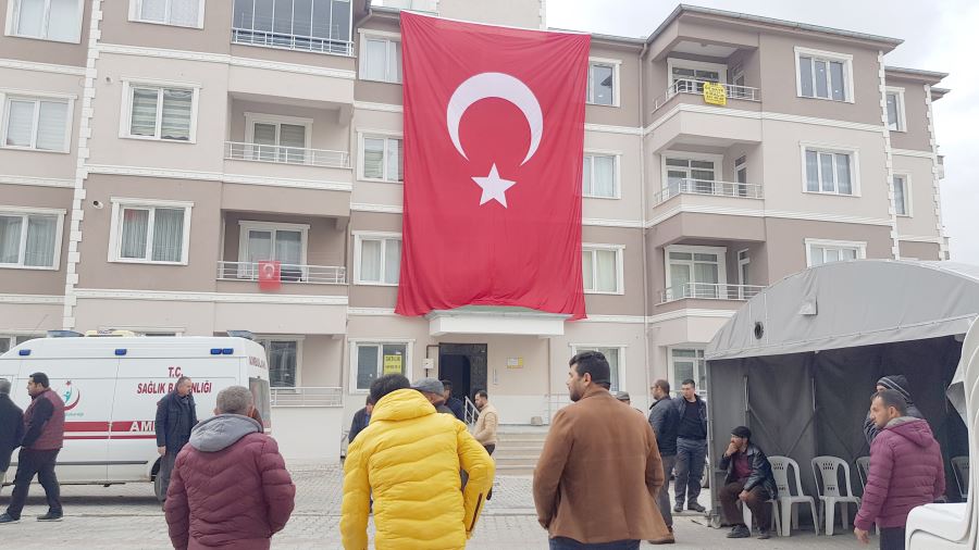Şehit ateşi Kayseri