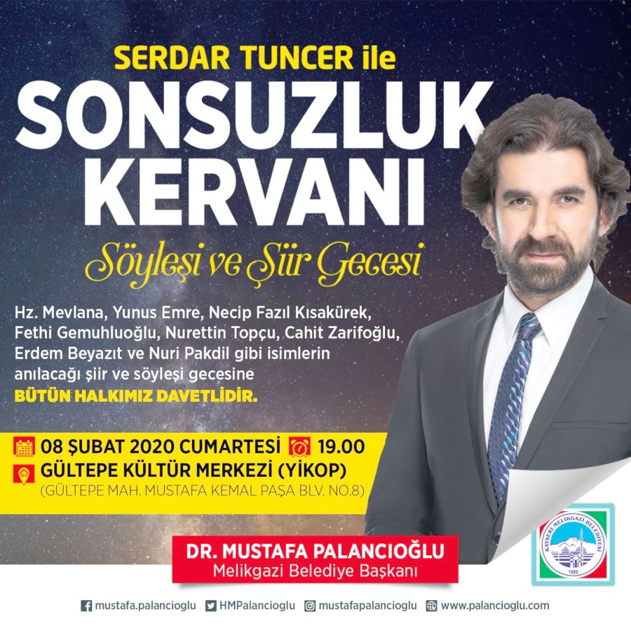 Başkan Palancıoğlu’dan “Sonsuzluk Kervanı”na davet
