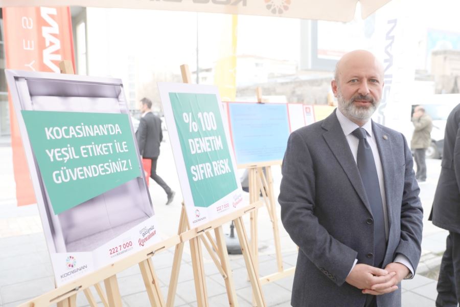 Kocasinan, güvenli asansör istatistiğinde Türkiye birincisi oldu