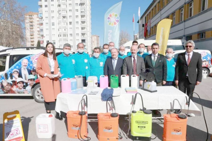 Kocasinan’da her alanda ilaçlama, hijyen ve dezenfekte seferberliği
