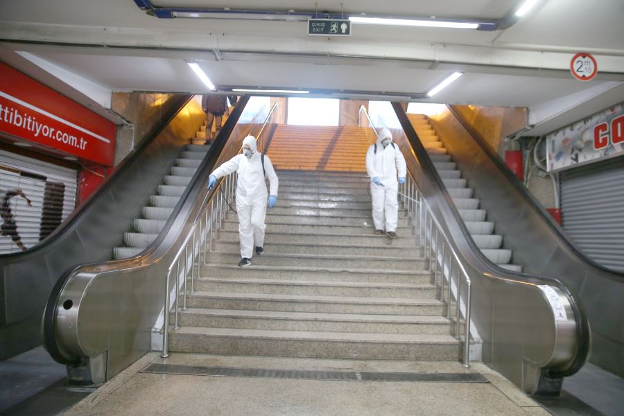  Büyükşehir mikroplara savaş açtı