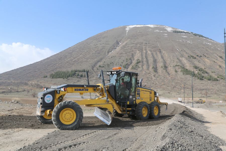 Ali Dağı yolu elden geçirildi
