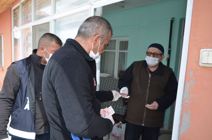 Bünyan Belediyesi yaşlılara şefkat elini uzatmaya devam ediyor