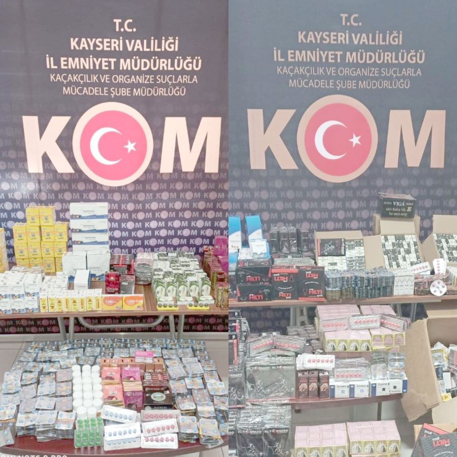 Baharatçı dükkanına operasyon