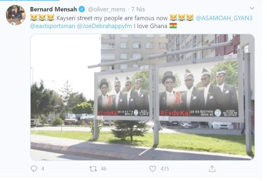  Mensah’tan güldüren paylaşım