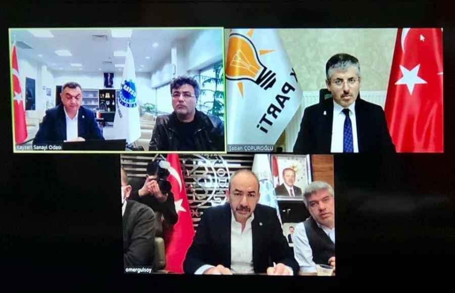 AK Parti İl Başkanı Çopuroğlu, oda başkanlarını dinledi