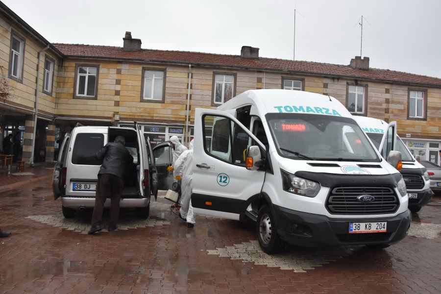 BÜYÜKŞEHİR’DEN İLÇELERE 25 BİN LİTRE DEZENFEKSİYON İLACI