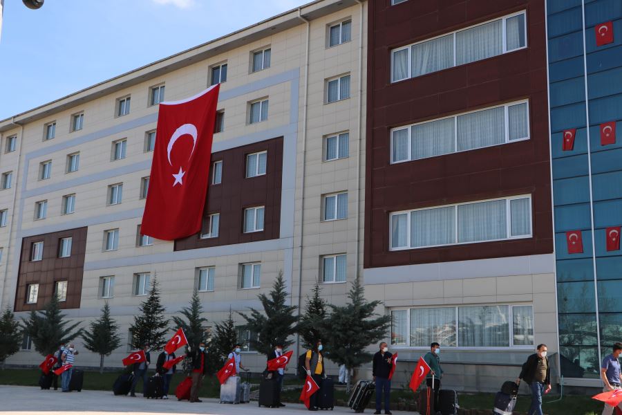  yurda getirilen 248 kişi, 
