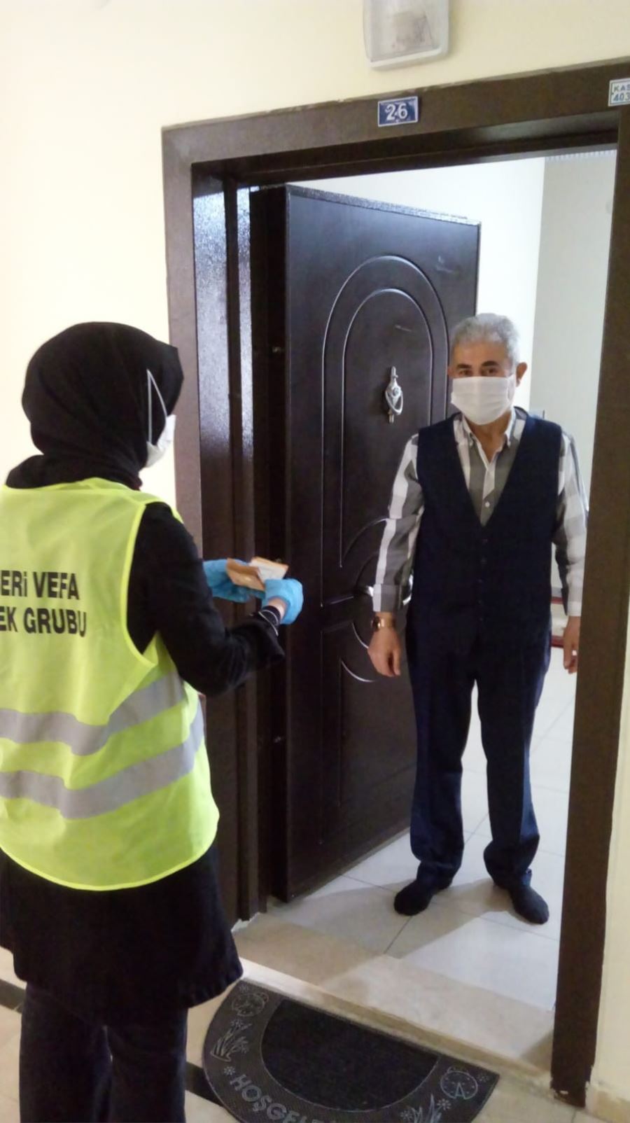 Gurbetçi vatandaştan 400 Euro