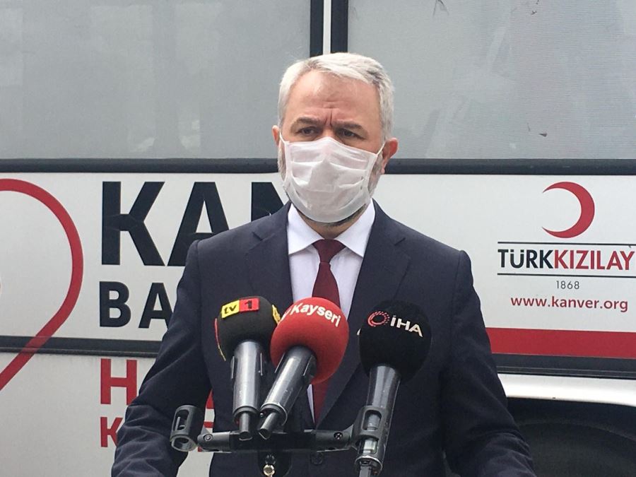 Kayseri İl Müftülüğü , Kızılay’a kan bağışında bulundu