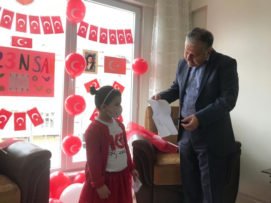 23 Nisan Ulusal Egemenlik ve Çocuk Bayramını kutladı