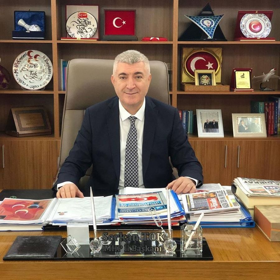 Başkan Tok, Alparslan Türkeş’i ölümünün 23. yılında unutmadı