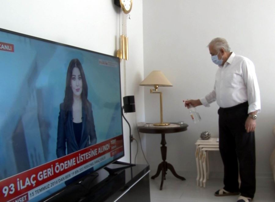  Yurt dışından memleketine gelen 65 yaşındaki vatandaş, evde yalnız kaldı