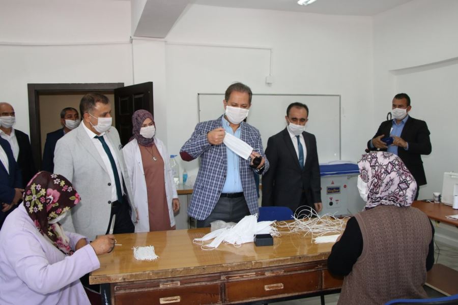 Milli Eğitim Müdürlüğü’nden Tomarza Halk Eğitim Merkezi’ne destek