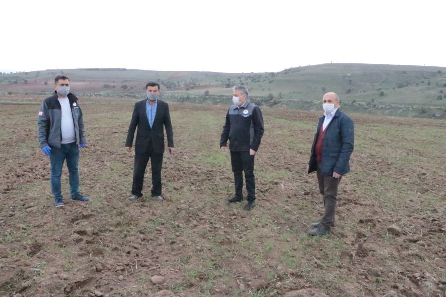 Şahin, “Ekilmedik bir karış boş yer bırakmayıncaya kadar çalışacağız”