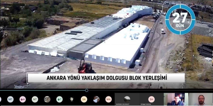 NNYÜ İNŞAAT MÜHENDİSLİĞİ BÖLÜMÜ ÖĞRENCİLERİNE ONLİNE SEMİNER