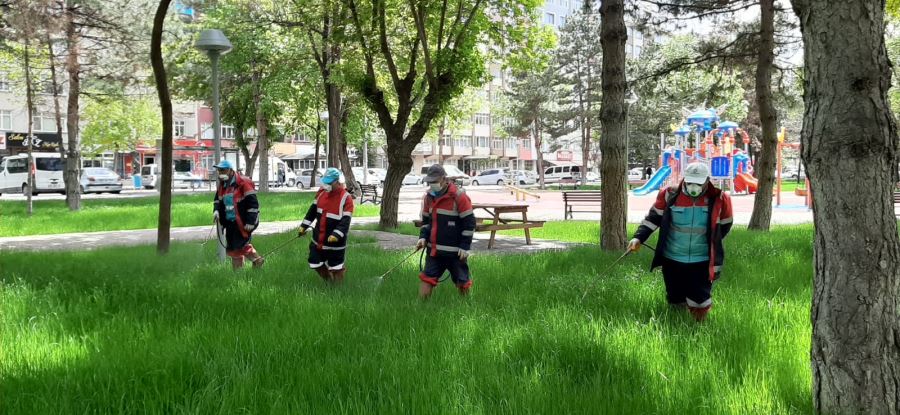 HUZURLU BİR YAZ İÇİN HAŞERE İLE MÜCADELE ARALIKSIZ SÜRÜYOR
