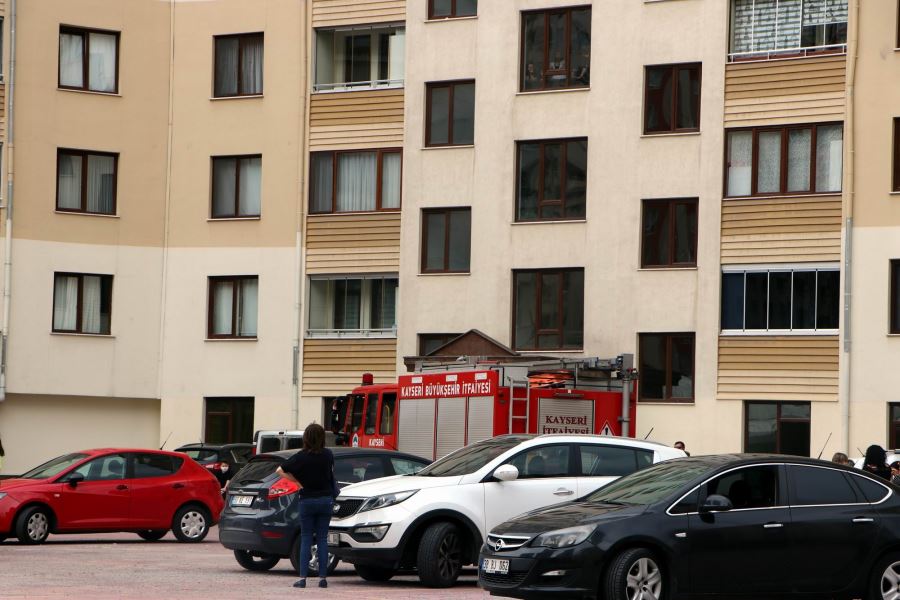 yangın paniği
