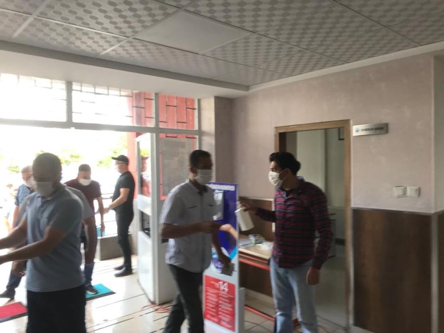 SRC belgesi sınavının ilk oturumu yapıldı