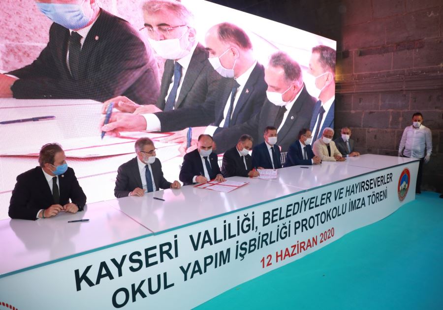 TALAS’A 3 YENİ OKUL DAHA