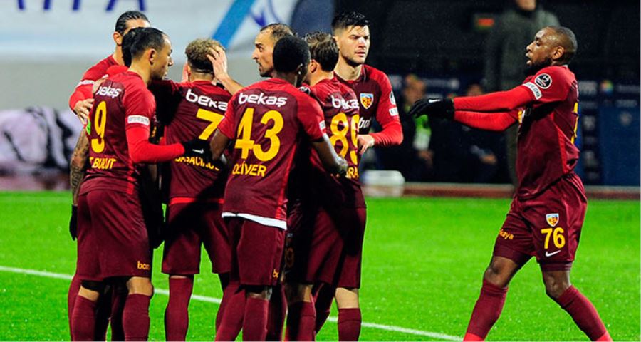 Kayserispor galibiyete şartlandı