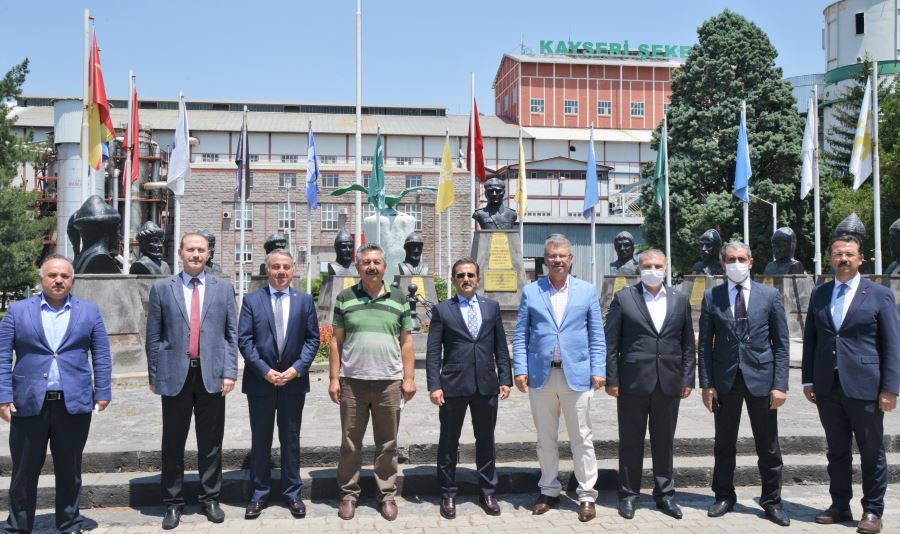 Tarım Bakan Yardımcısı Aksu Kayseri Şeker