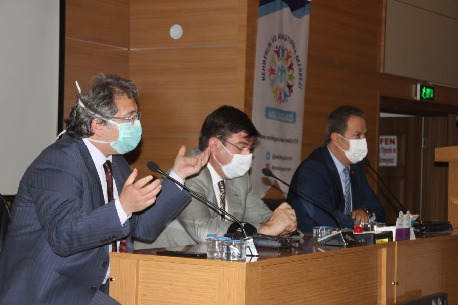 Kayseri’de özel kurs yöneticilerine korona virüs tedbirleri anlatıldı
