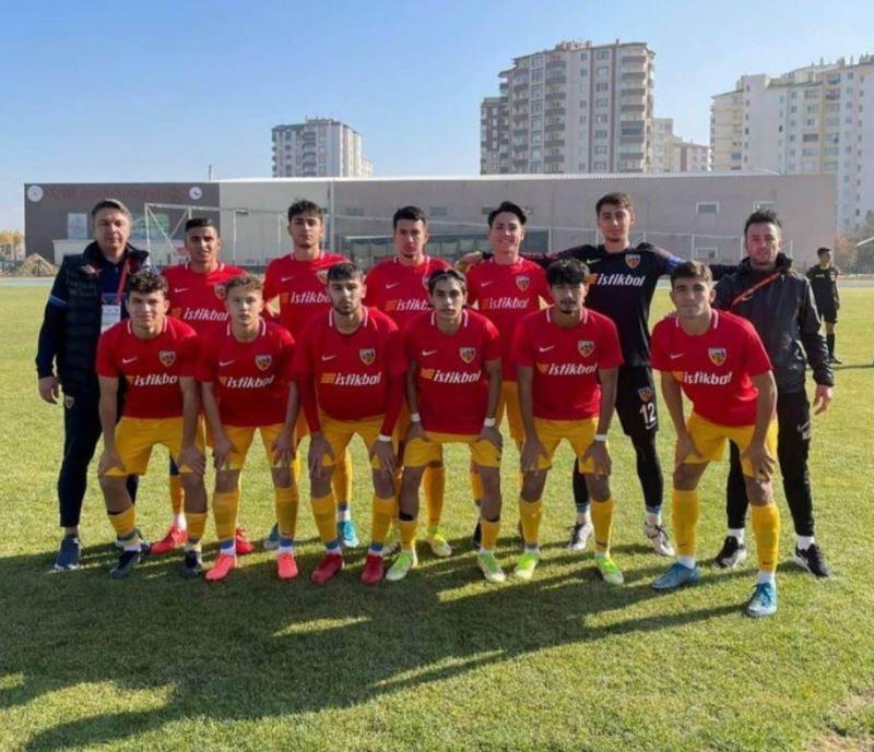 Kayserispor U19 takımı yine kaybetti
