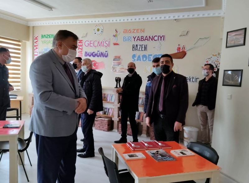 Tomarza’da Kütüphane Haftası etkinliği düzenlendi
