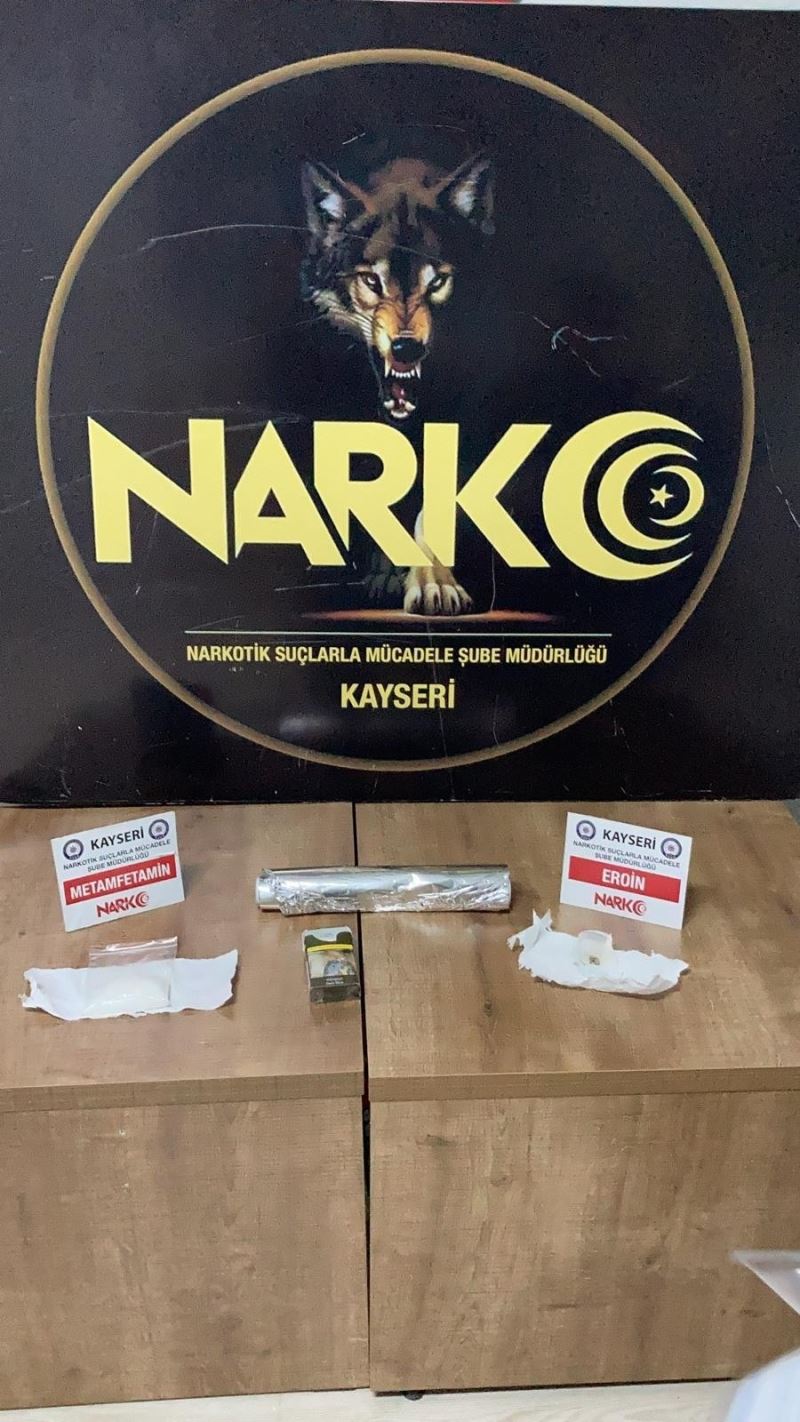 Kayseri’de uyuşturucu operasyonu: 3 gözaltı
