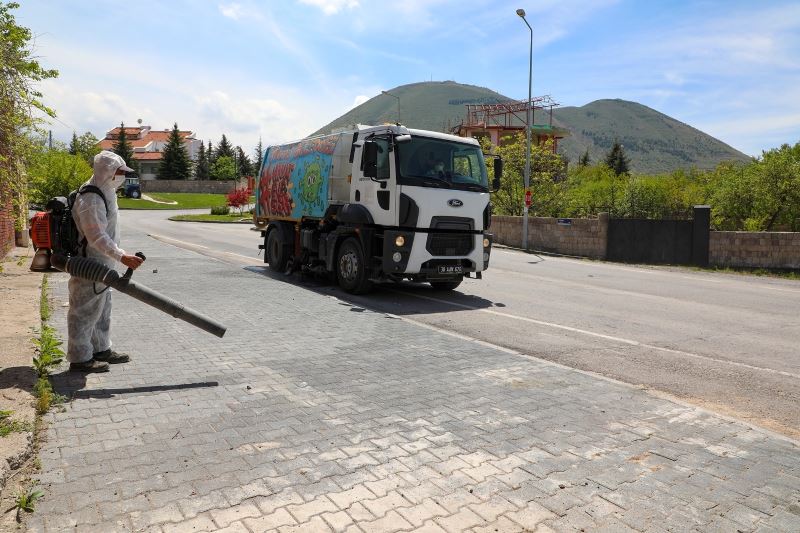 Talas’ta hem bahar temizliği hem bayram temizliği
